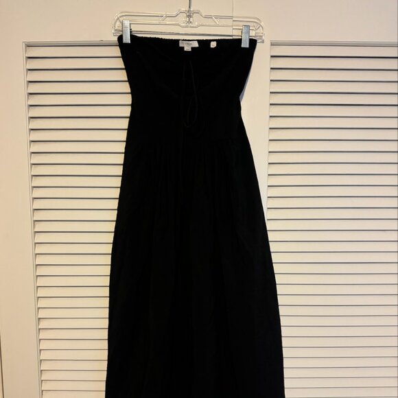 Vince Ruched Halter Dress - Picture 3 of 4